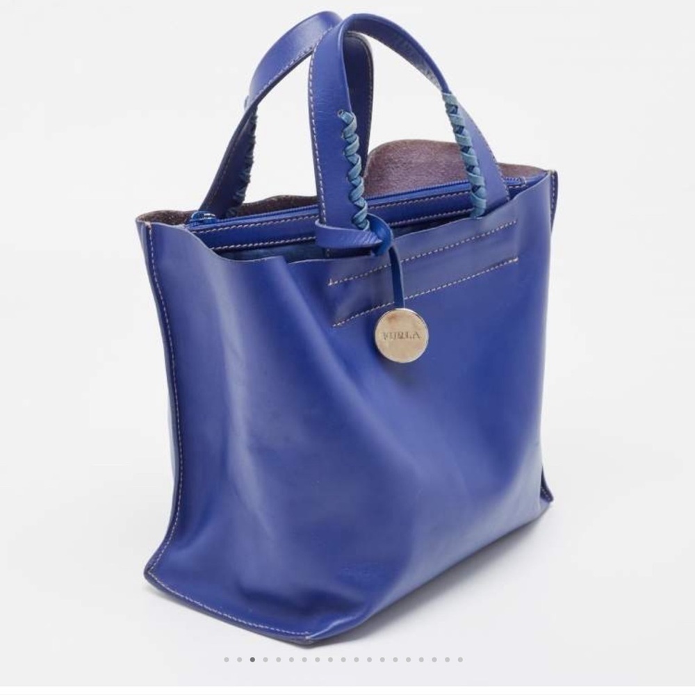 Furla Patent Leather Handbag